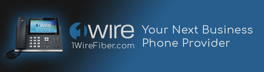Billboard advertisement for 1WireFiber.com
