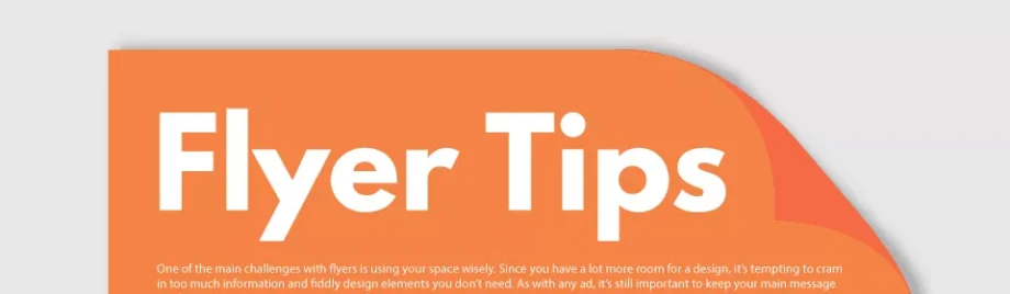 Text Guidelines for Flyers