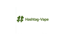 Hashtag-Vape logo on white background