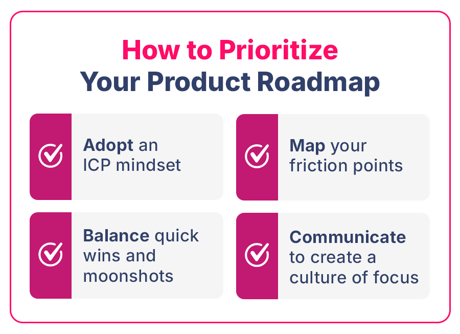How to prioritize for a strong product roadmap