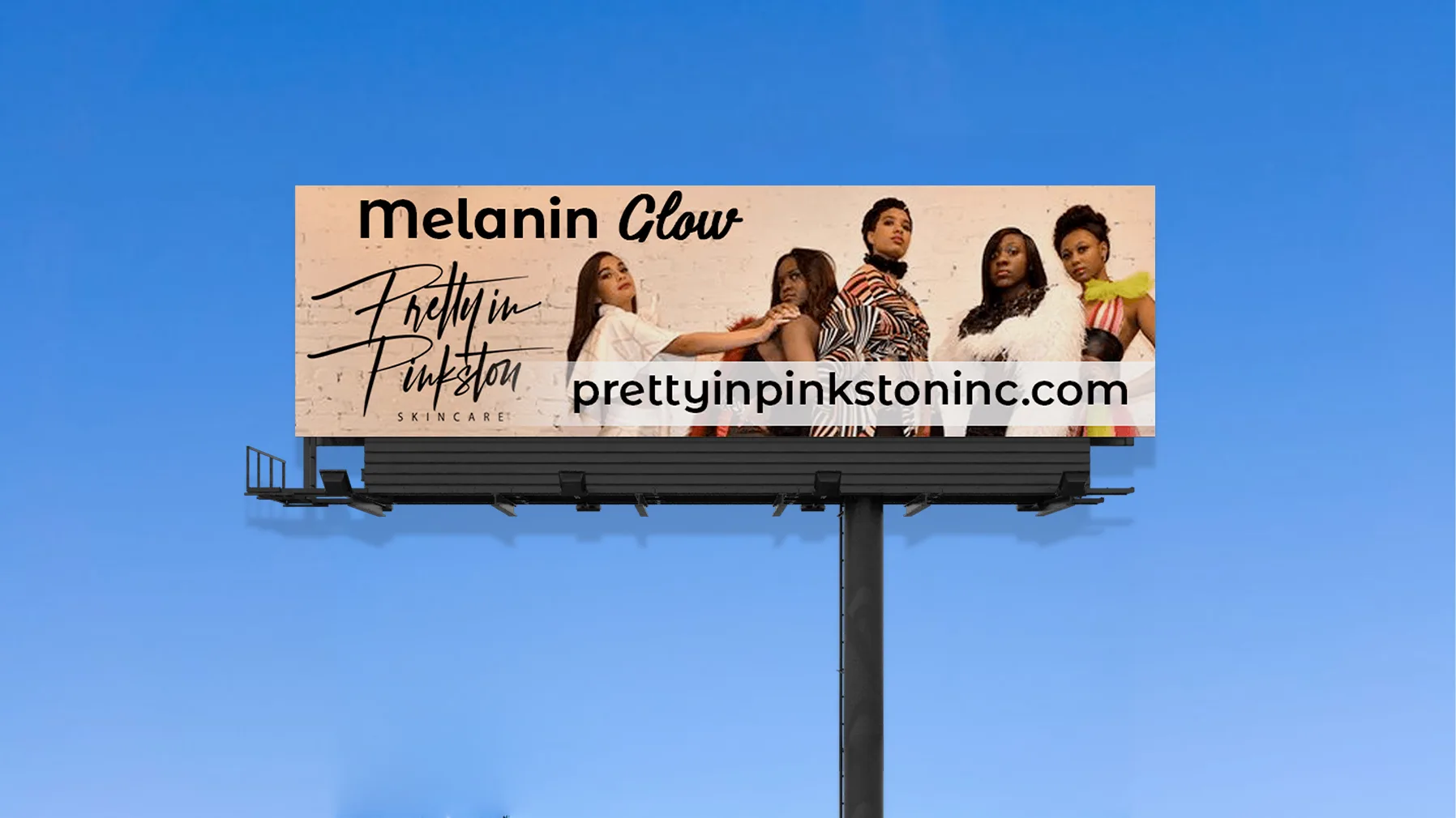 Pretty In Pinkston billboard campaign