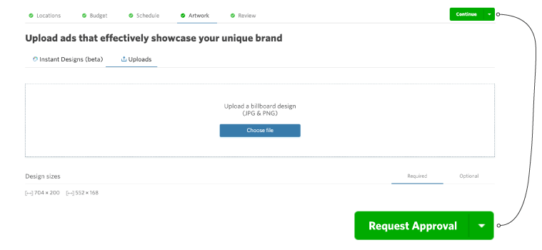 Submit for approval