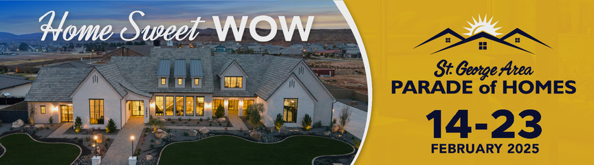 St. George Area Parade of Homes billboard