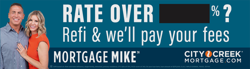City Creek Mortgage billboard